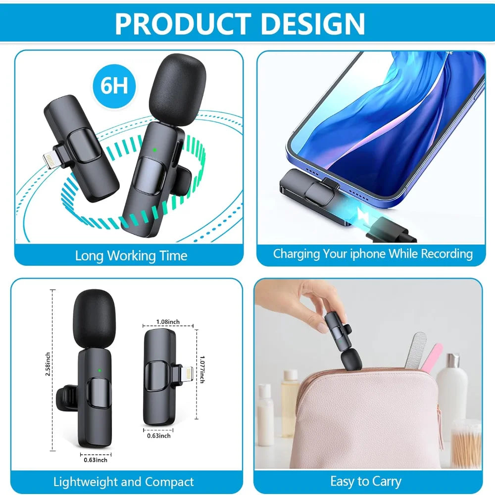 Wireless Microphone Set